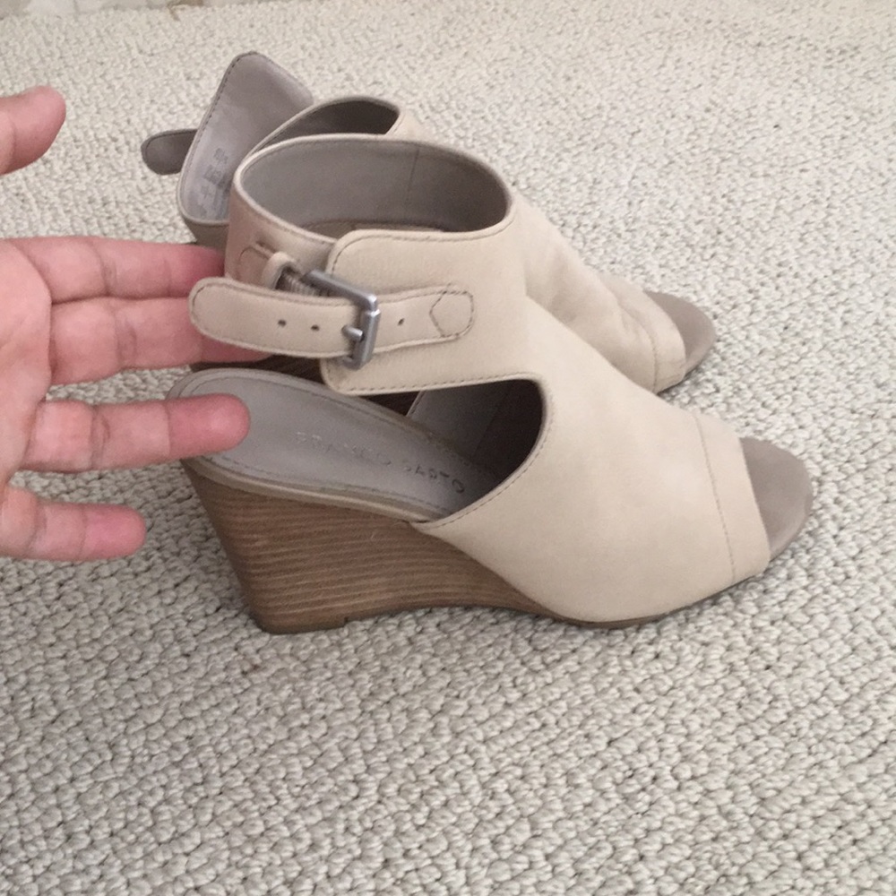 Franco Sarto wedge booties